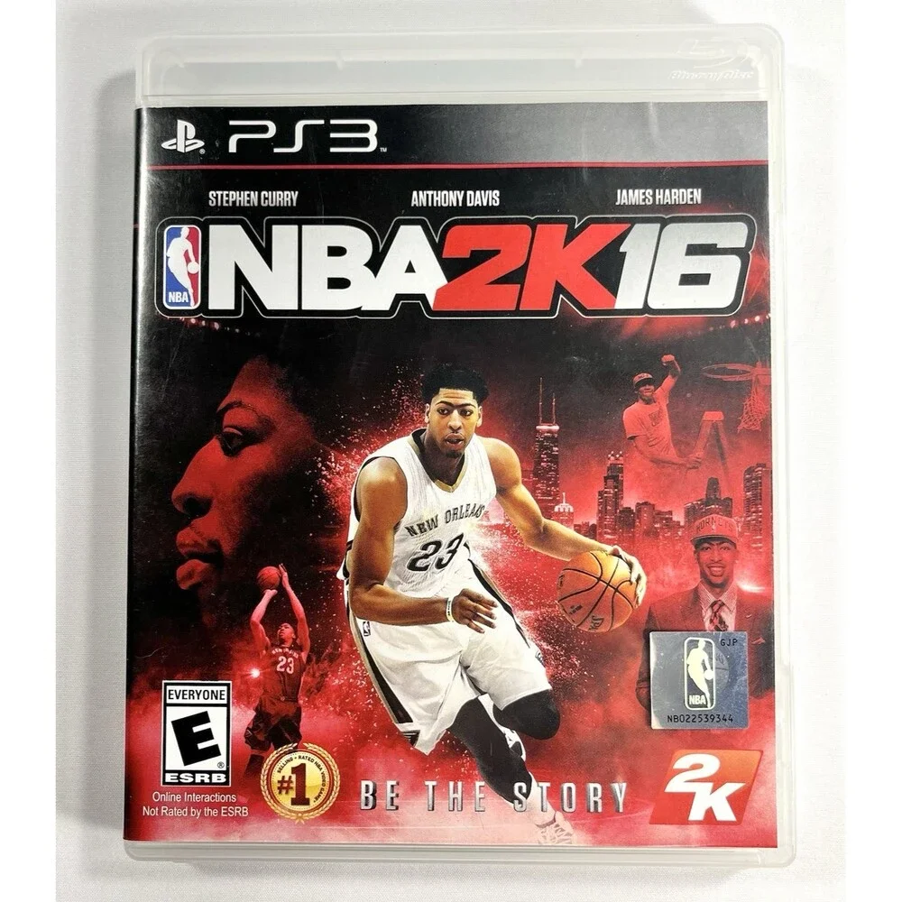 NBA 2K16 PlayStation 3 Anthony Davis Complete with Manual Tested